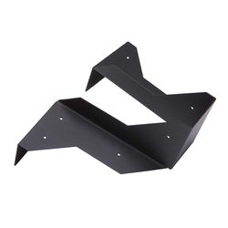 Fortress Building Products Evolution Black Steel Bracket 6 in. L