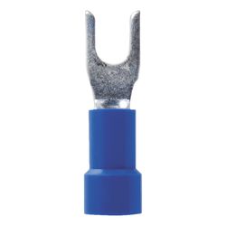 Jandorf 16-14 Ga. Insulated Wire Spade Terminal Blue 5 pk