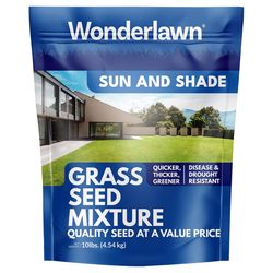 Wonderlawn Mixed Sun or Shade Grass Seed 10 lb