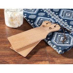 Farm to Table Brown Beechwood Butter Paddle