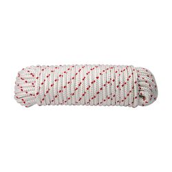 Ace 5/16 in. D X 50 ft. L White Diamond Braided Polyester Rope