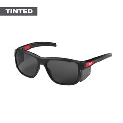 Milwaukee Full Frame Safety Glasses Black Lens Black Frame 1 pair
