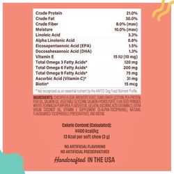 Natural Dog Company Dog Skin and Coat Supplement 9.5 oz
