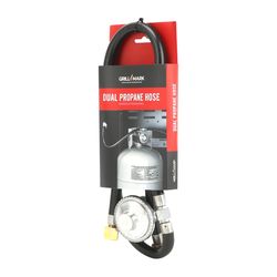 Grill Mark Rubber Hose and Regulator 21 in. L For Universal
