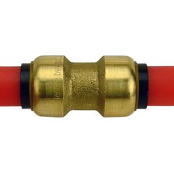 Apollo Tectite Push to Connect 1/2 in. PTC in to X 1/2 in. D PTC Brass Coupling