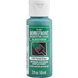 Homefront Gloss Forest Green Hobby Paint 2 oz