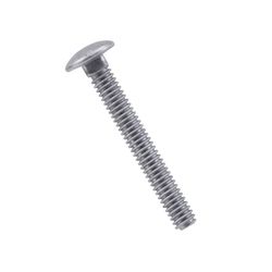 HILLMAN 5/8-11 in. X 8 in. L Hot Dipped Galvanized Steel Carriage Bolt 25 pk