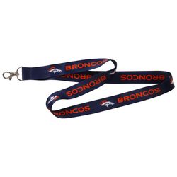 HILLMAN NFL Polyester Silver Clip Lanyard