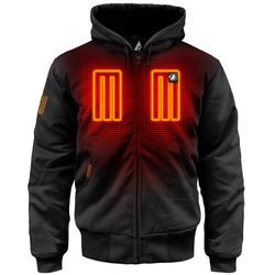 ActionHeat XXL Men's Heated Jacket with Charger/Power Source Only Black