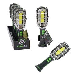 LitezAll Black LED Rechargeable Hand Held Area Light
