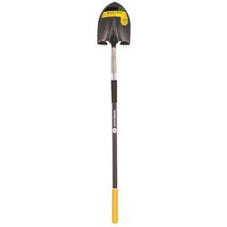 John Deere 59 in. Steel Round Digging Shovel Fiberglass Handle