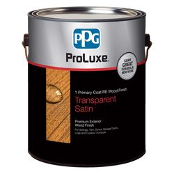 ProLuxe 1 RE Transparent Satin Natural Oak Oil-Based Acrylic/Alkyd/Urethane Wood Finish 1 gal