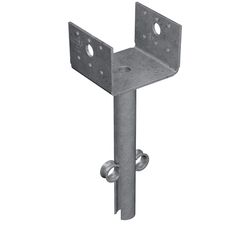 Simpson Strong-Tie 10.31 in. H X 3.56 in. W 12 Ga. Steel Elevated Post Base