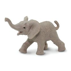 Safari Ltd. Wild Safari African Elephant Baby Toy Gray