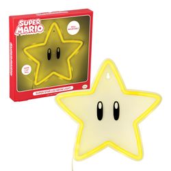Super Mario Super Star LED Neon Light 1 pk
