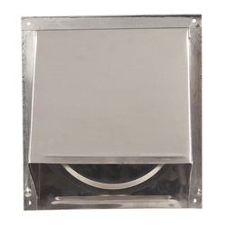 GAF Master Flow Silver Aluminum Wall Vent