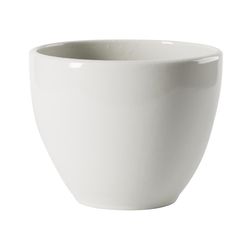 Syndicate Sales 4.5 in. H Ceramic Garden Planter White