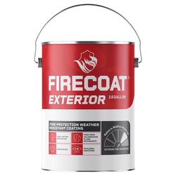 Firecoat Gray Low Sheen Water-Based Primer 2.6 gal
