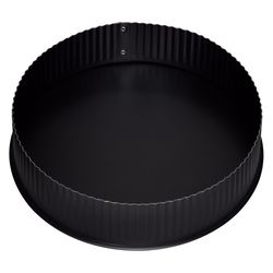 Imperial 8 in. D Steel Crimped Termination Cap