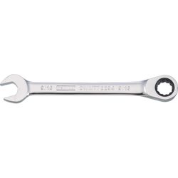 DeWalt 9/16 in. X 9/16 in. SAE Ratcheting Combination Wrench 7-5/32 in. L 1 pc
