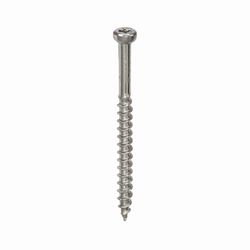 GRK Fasteners No. 8 in. X 2-1/2 in. L Star Trim Head W-Cut Trim Screws
