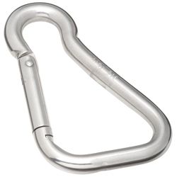 National Hardware 3/4 in. D X 4-3/4 in. L Stainless Steel Spring Snap 1100 lb