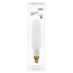 Feit Bottle E26 (Medium) Filament LED Bulb Soft White 60 Watt Equivalence 1 pk