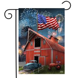Briarwood Lane Garden Flag 12.5 in. H X 18 in. W