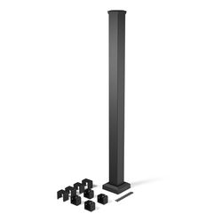 Fortress Railing Products Inspire Railing 51 in. H X 2.5 in. W X 2.5 in. L Aluminum Railing Post