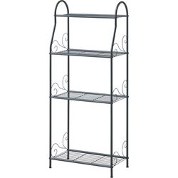 VegTrug 53 in. H Black Steel Plant Stand