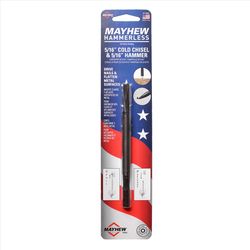 Mayhew Hammerless Cold Chisel and Hammer 1 pc