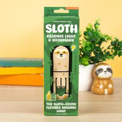 Gift Republic Sloth Reading Light and Bookmark 1 pk