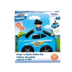 Kidoozie Press 'n Zoom Police Car