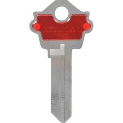 HILLMAN House/Office Universal Key Blank Single Red