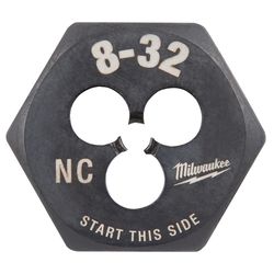 Milwaukee SAE 8-32 Hex Threading Die