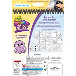 Crayola Under the Sea Color & Erase Reusable Activity Pad