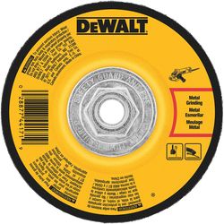 DeWalt 4-1/2 in. D X 5/8 in. X 1/4 in. thick Metal Grinding Wheel 1 pc