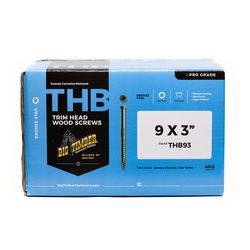 Big Timber No. 9 Sizes X 3 in. L Star Bronze Deep Wood Screws 2000 pk