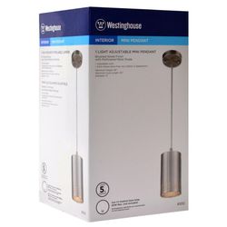 Westinghouse Phelps Brushed Nickel 1 lights Pendant Light