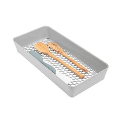 Spectrum Hexa 2 in. H X 6 in. W X 12.5 in. D Plastic Drawer Organizer