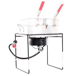 King Kooker 54000 BTU Cast Iron Outdoor Cooker 15 qt