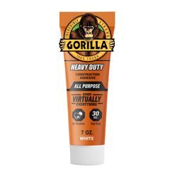 Gorilla All Purpose Construction Adhesive 7 oz
