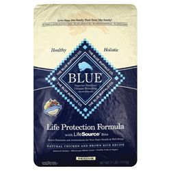 Blue Buffalo Life Protection Formula Senior Chicken and Brown Rice Dry Dog Food 30 lb