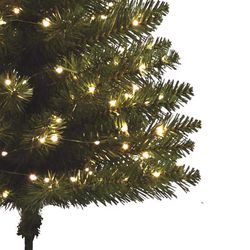 Celebrations LED Warm White Walkway Cascade 24 in. Christmas Tree