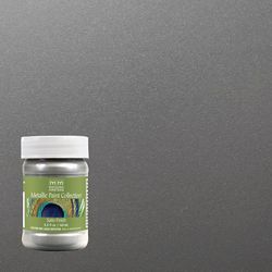 Modern Masters Metallic Paint Collection Satin Silver Water-Based Metallic Paint 5.5 oz