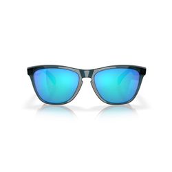 Oakley Frogskins Sunglasses Unisex Black Frame Blue Lens