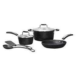 Starfrit Ceramic Cookware Set Black