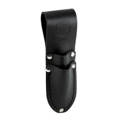 Klein Tools 2 pocket Leather Tool Holder 2 in. L X 7.3 in. H Black
