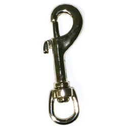 Baron 3/8 in. D X 3 in. L Nickel-Plated Zinc Bolt Snap 50 lb
