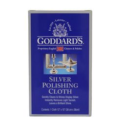 Goddard's Mild Scent Silver Polish 1 wipes Cloth